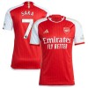 Camiseta de fútbol Arsenal 2023-24 Saka 7 Primera Equipación - Hombre